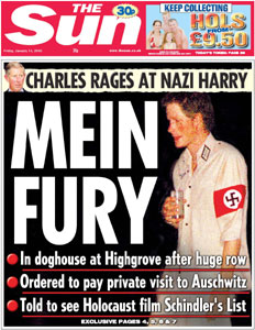 Harry Nazi Uniform